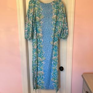 Lilly Pulitzer floral maxi. Size XL. Worn once.